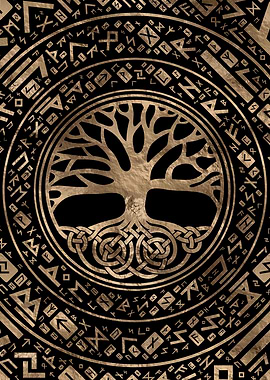 Tree of life Yggdrasil