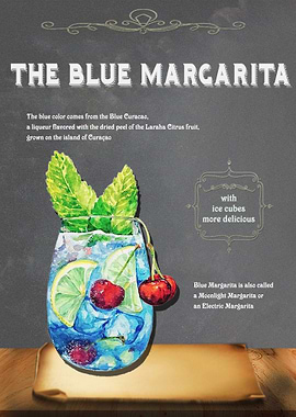 The blue margarita