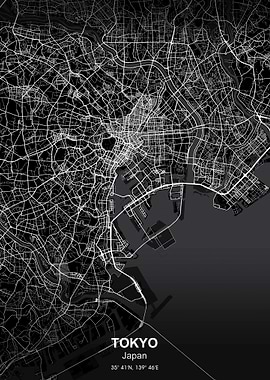 tokyo city map
