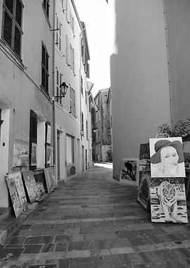 Artist in Saint Tropez