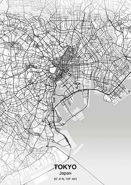 tokyo city map
