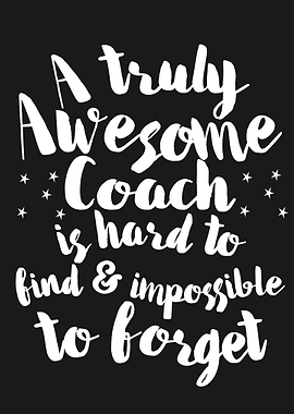 hand lettered coach art