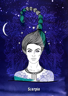 Zodiac female Scorpio