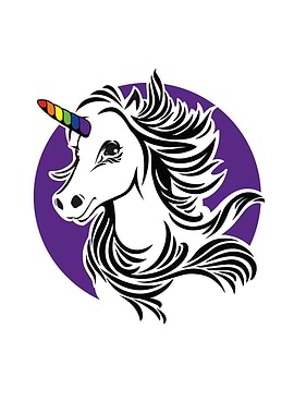 Rainbow unicorn