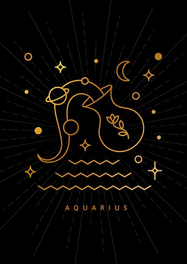 Zodiac Aquarius