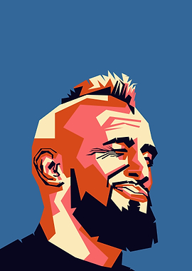 Vidal Style Simple Pop Art