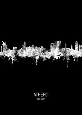 Athens Georgia Skyline USA