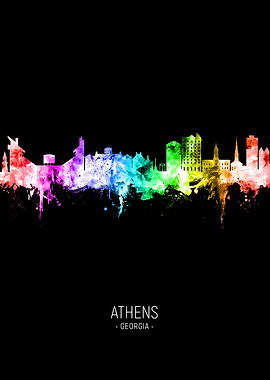 Athens Georgia Skyline USA