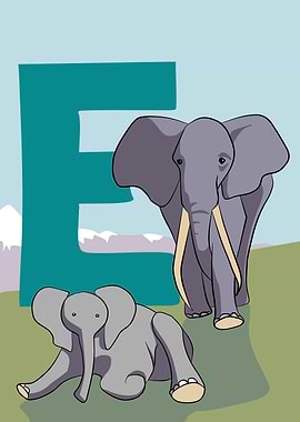 E is for Elephant