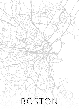 Boston Massachusetts Map