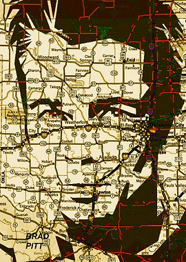 Brad Pitt Oklahoma Golden