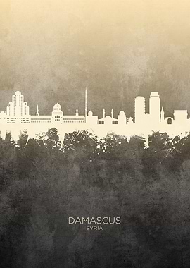 Damascus Skyline Syria