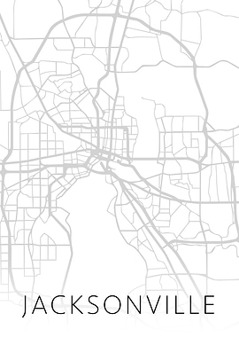 Jacksonville Florida Map