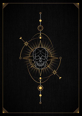 Tarot Skull