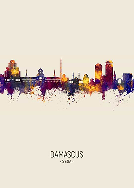Damascus Skyline Syria