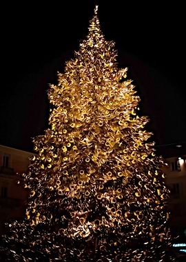 Xmas tree impressionist