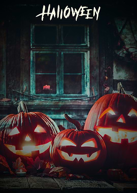 Halloween horror home