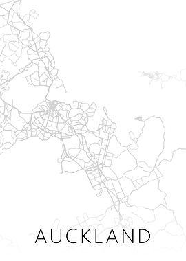 Auckland New Zealand Map