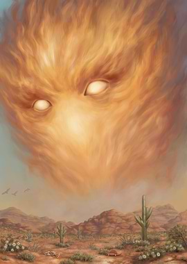 The Demon Head of Fire