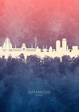 Damascus Skyline Syria