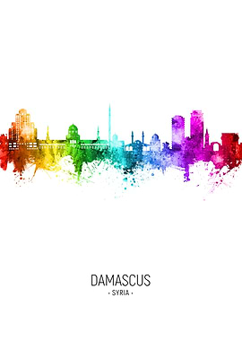 Damascus Skyline Syria