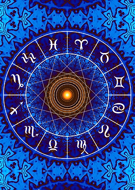 Zodiac mystic circle