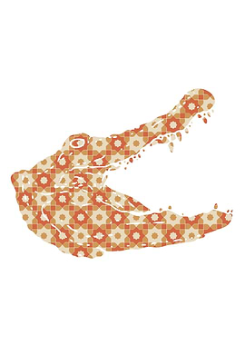 Crocodile Head Pattern