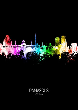Damascus Skyline Syria
