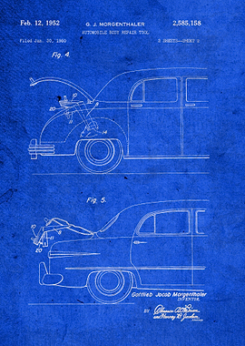 Car Body Repair Tool Art