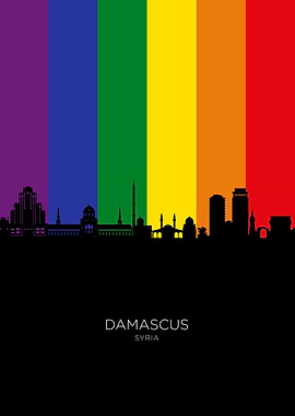 Damascus Skyline Syria