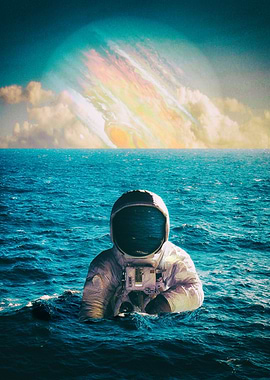 Astronaut new planet