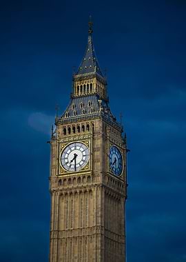 London Big Ben at night