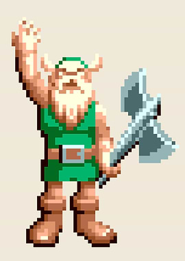Golden Axe Dwarf