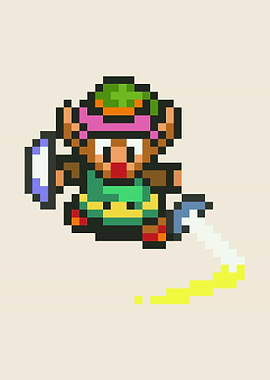 Zelda Link Sword Slash