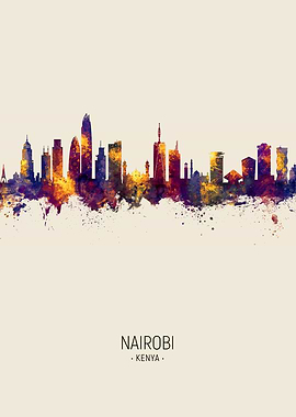 Nairobi Skyline Kenya