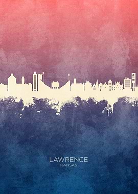 Lawrence Skyline Kansas