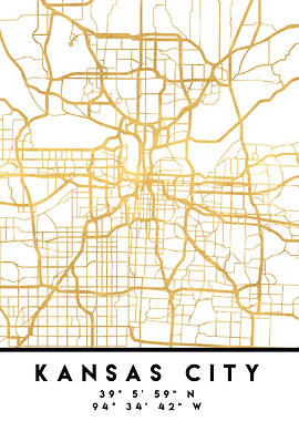 Kansas City Map Missouri