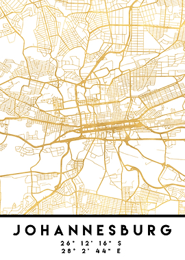Johannesburg Map