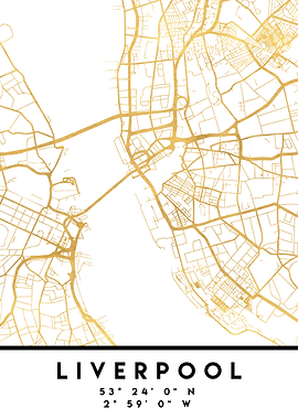 Liverpool Map England