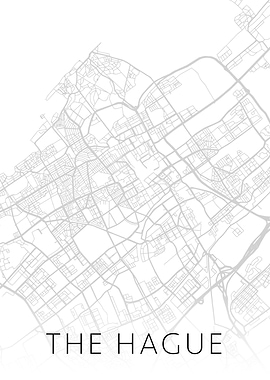 The Hague City Street BW