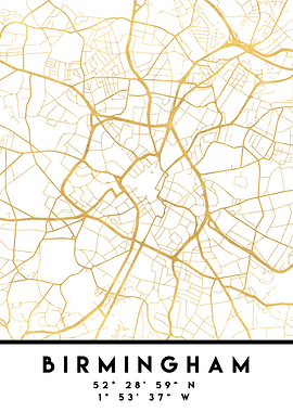 Birmingham Map England