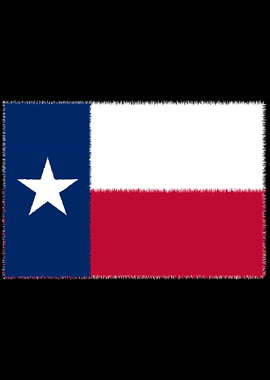 Grunge Texas State Flag