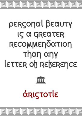 Aristotle Personal Beauty
