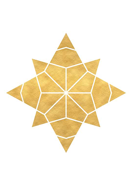 Star Shape Gold