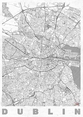 Dublin Map Line
