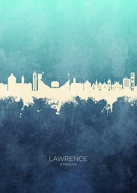 Lawrence Skyline Kansas