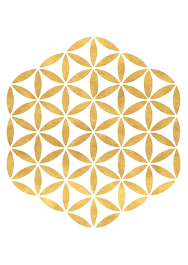 Flower of Life Gold