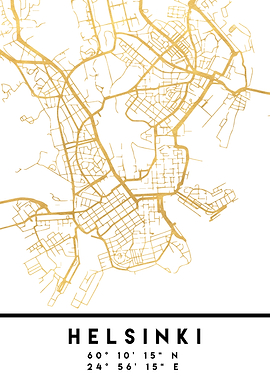 Helsinki Map Finland