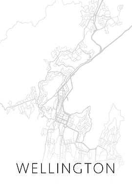 Wellington New Zealand Map