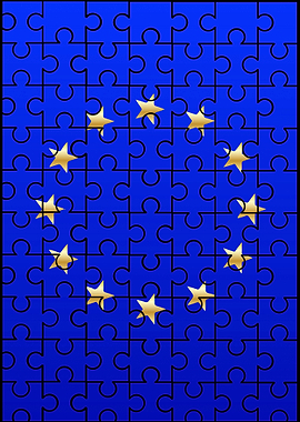 European Union Flag Jigsaw